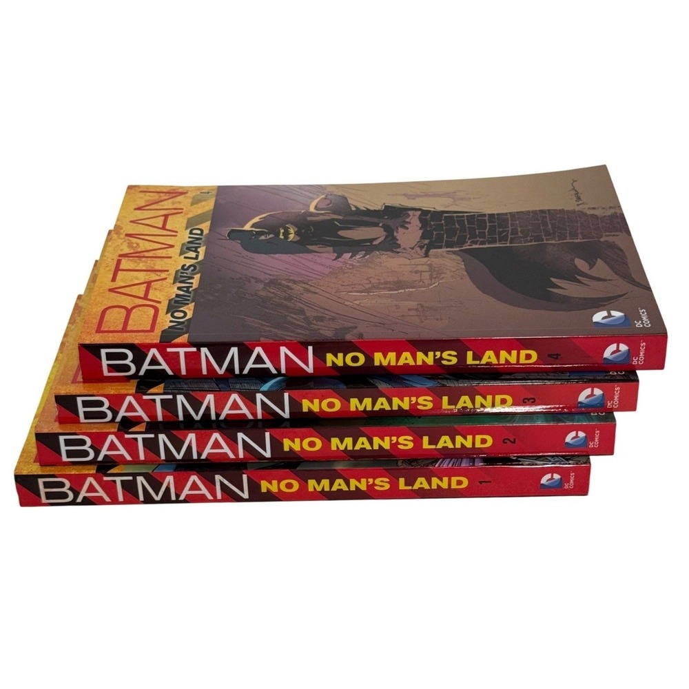 Batman No Mans Land Vol 1-4 Complete Graphic Novel Set DC Comics TPB Lot